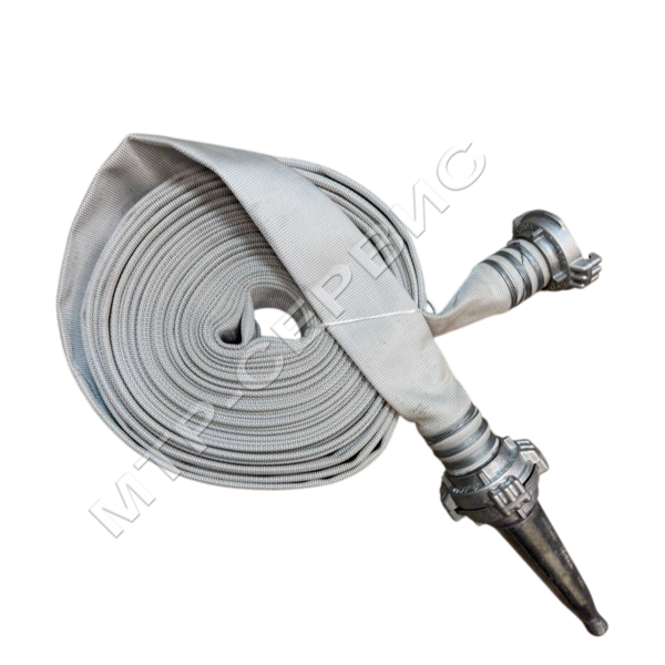 Рукав пожарный для кранов морозостойкий РПК-(В)-50-1,0-УХЛ1 с головкой рукавной ГР-50АП и стволом ручным пожарным РС-50.01П